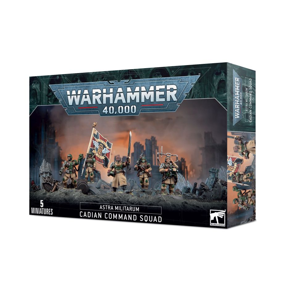 Warhammer 40,000 – Astra Militarum: Cadian Command Squad