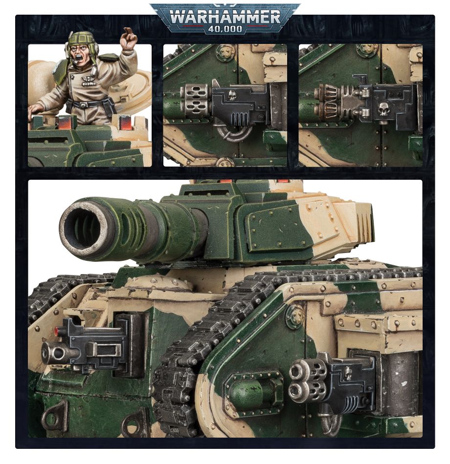 Warhammer 40,000 – Astra Militarum: Leman Russ Battle Tank - Image 3