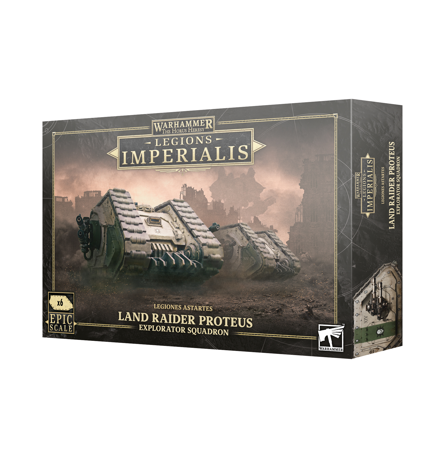 Legions Imperialis – Legiones Astartes Land Raider Proteus Explorator Squadron box