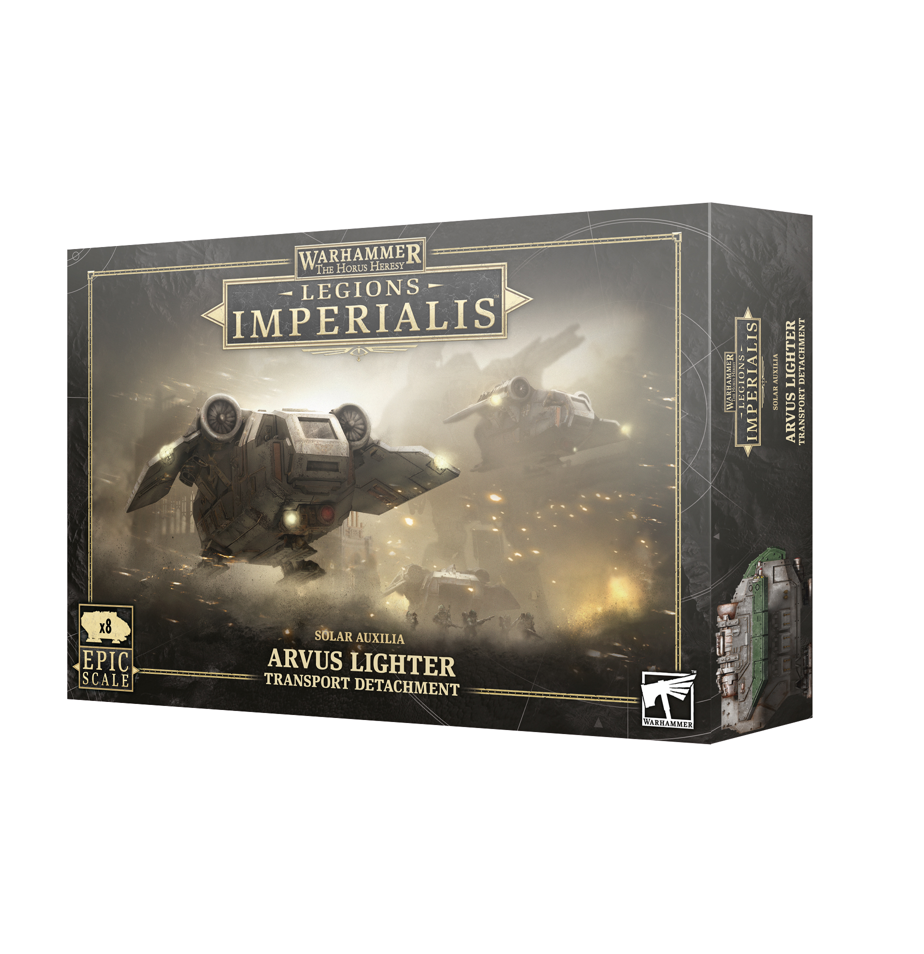 Legions Imperialis – Solar Auxilia Arvus Lighter Transport Detachment box