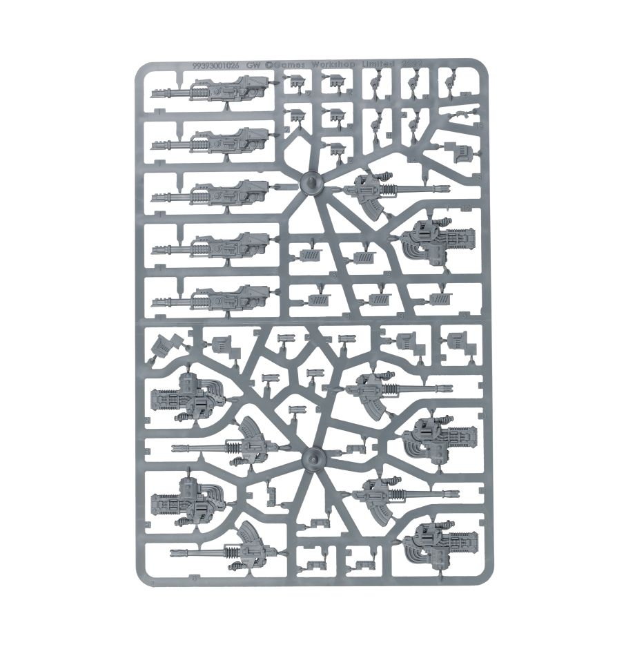 Warhammer: The Horus Heresy – Legiones Astartes Heavy Weapons Upgrade Set (Volkite Culverins, Lascannons & Autocannons) - Image 4