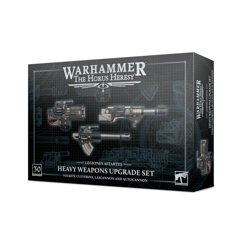 Warhammer: The Horus Heresy – Legiones Astartes Heavy Weapons Upgrade Set (Volkite Culverins, Lascannons & Autocannons)