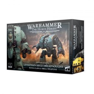 Warhammer: The Horus Heresy – Legiones Astartes Leviathan Siege Dreadnought with Claw & Drill Weapons