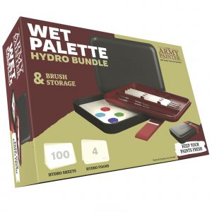 The Army Painter Wet Palette Hydro Bundle and Brush Storage