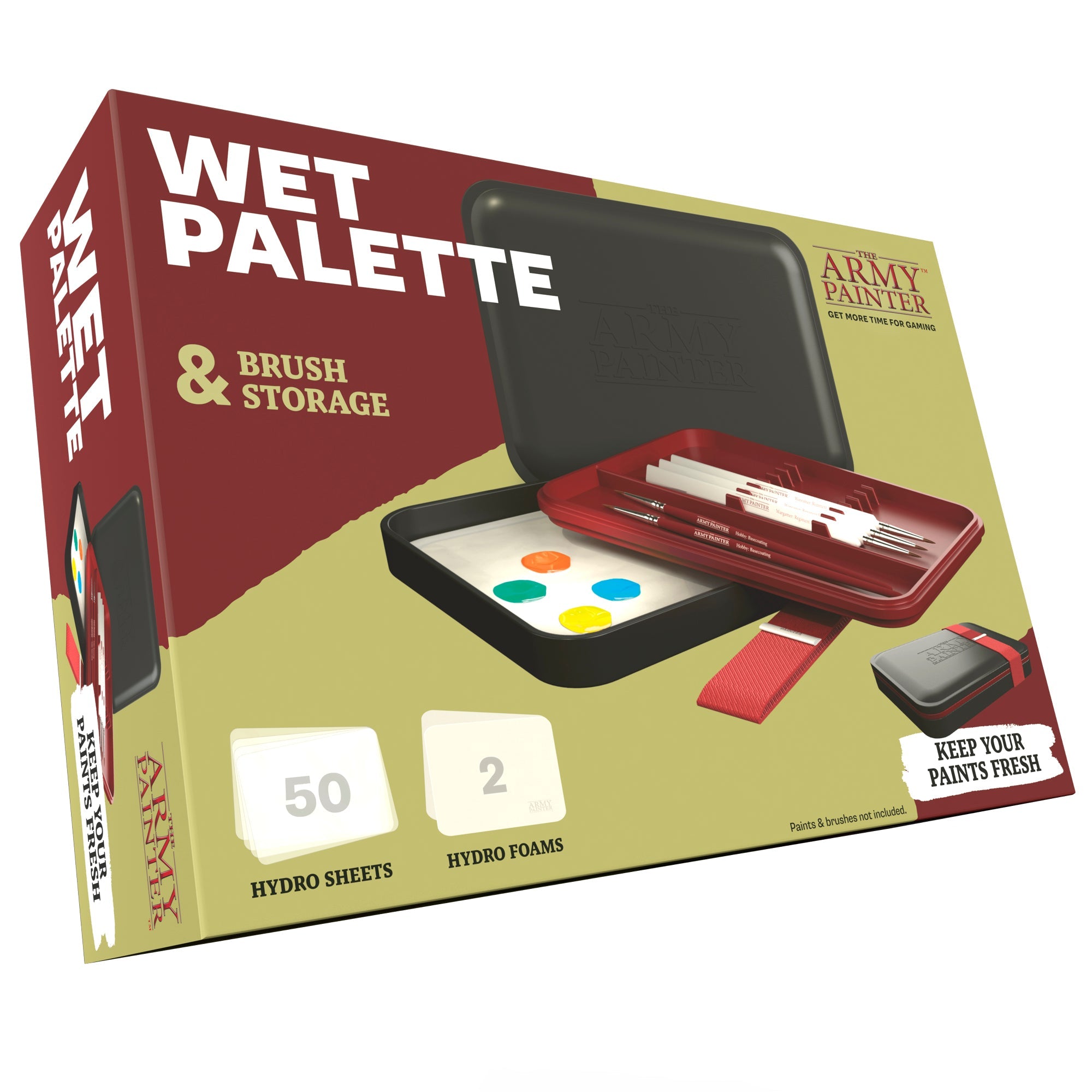 The Army Painter Wet Palette and Brush Storage