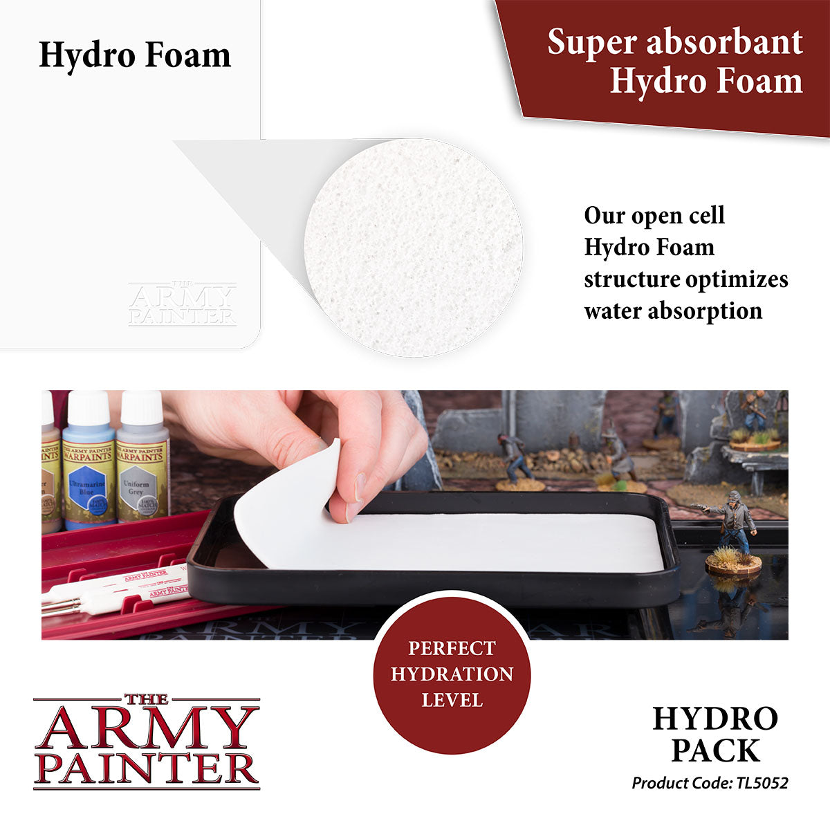 The Army Painter Wet Palette Hydro Pack (Refill) - Image 4