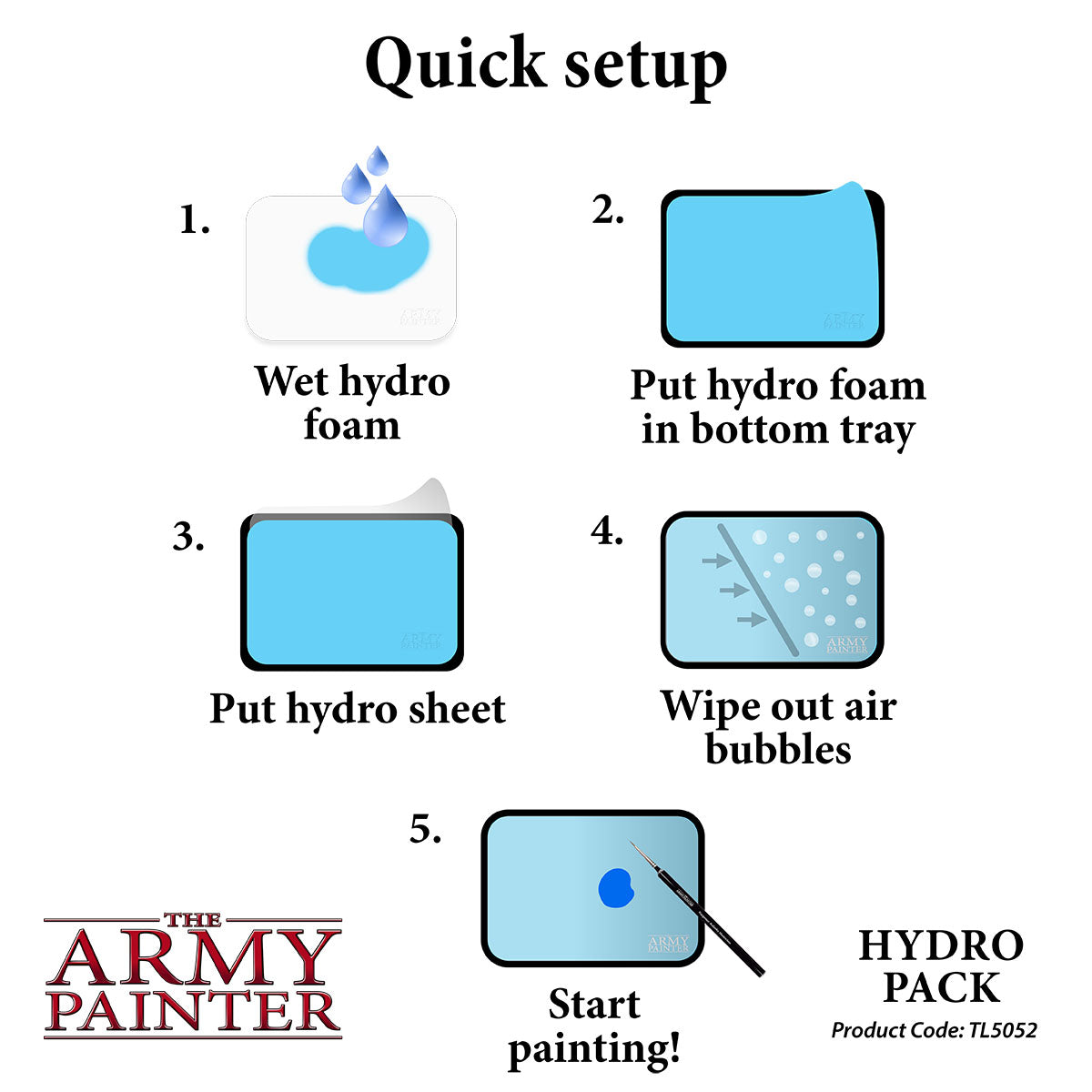 The Army Painter Wet Palette Hydro Pack (Refill) - Image 6