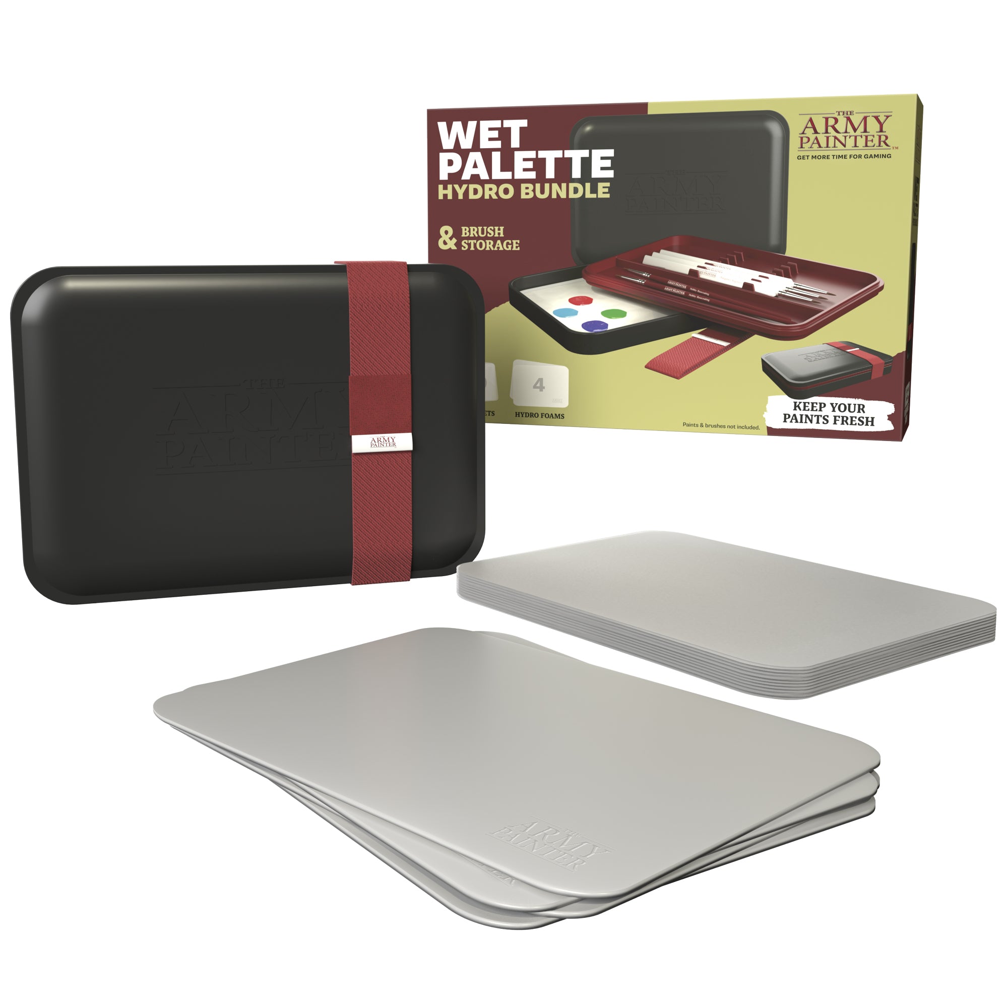 The Army Painter Wet Palette Hydro Bundle & Brush Storage - Image 2