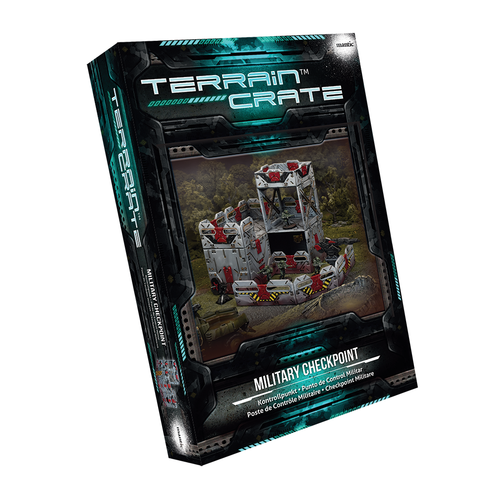 Terrain Crate: Military Checkpoint box