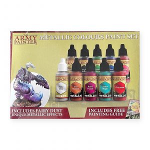The Army Painter Warpaints Metallic Colours Paint Set box