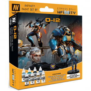 Infinity O-12 Paint Set by Vallejo (Kappa Unit Medikit Exclusive)