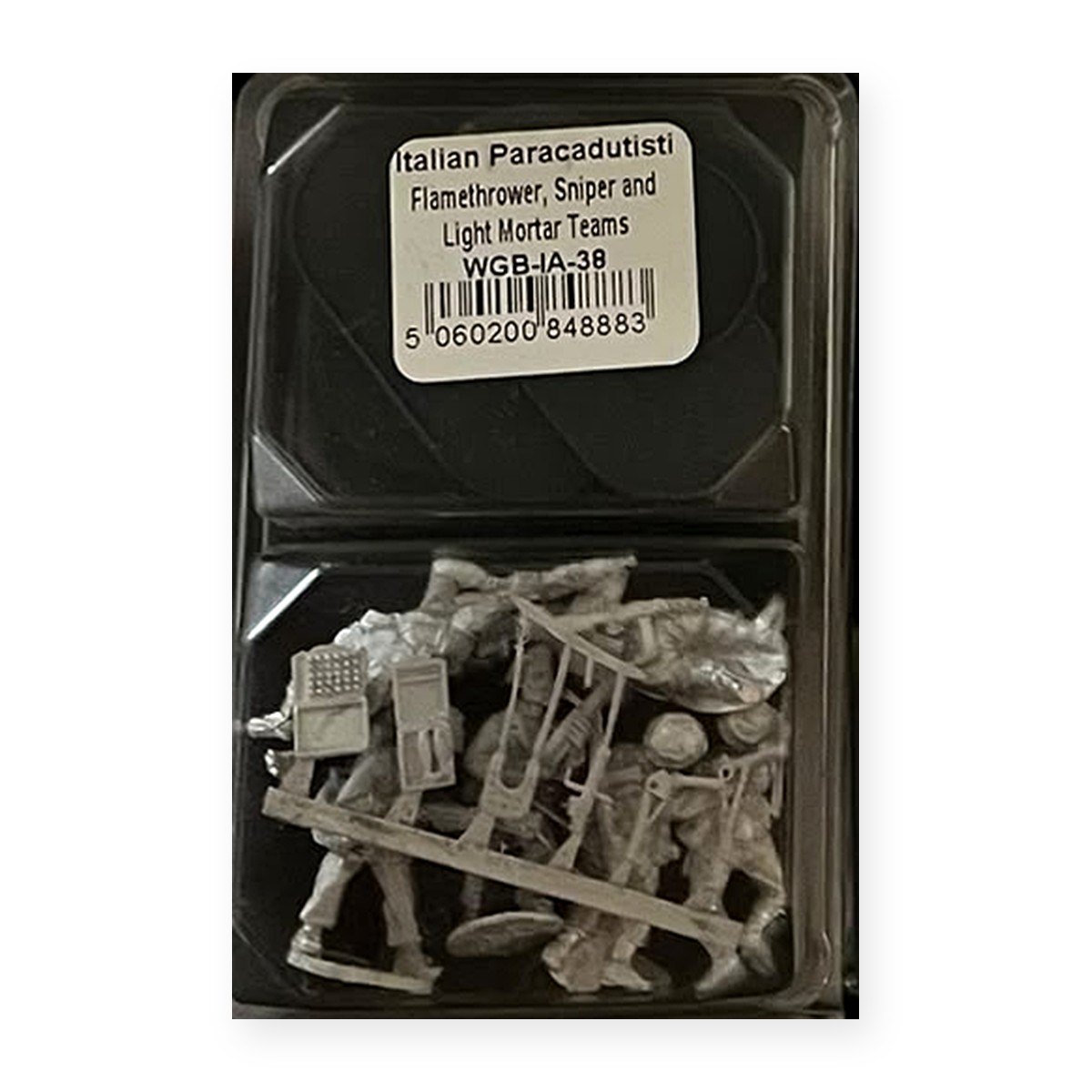 Bolt Action: Italian Paracadutisti Flamethrower, Sniper and Light Mortar Teams